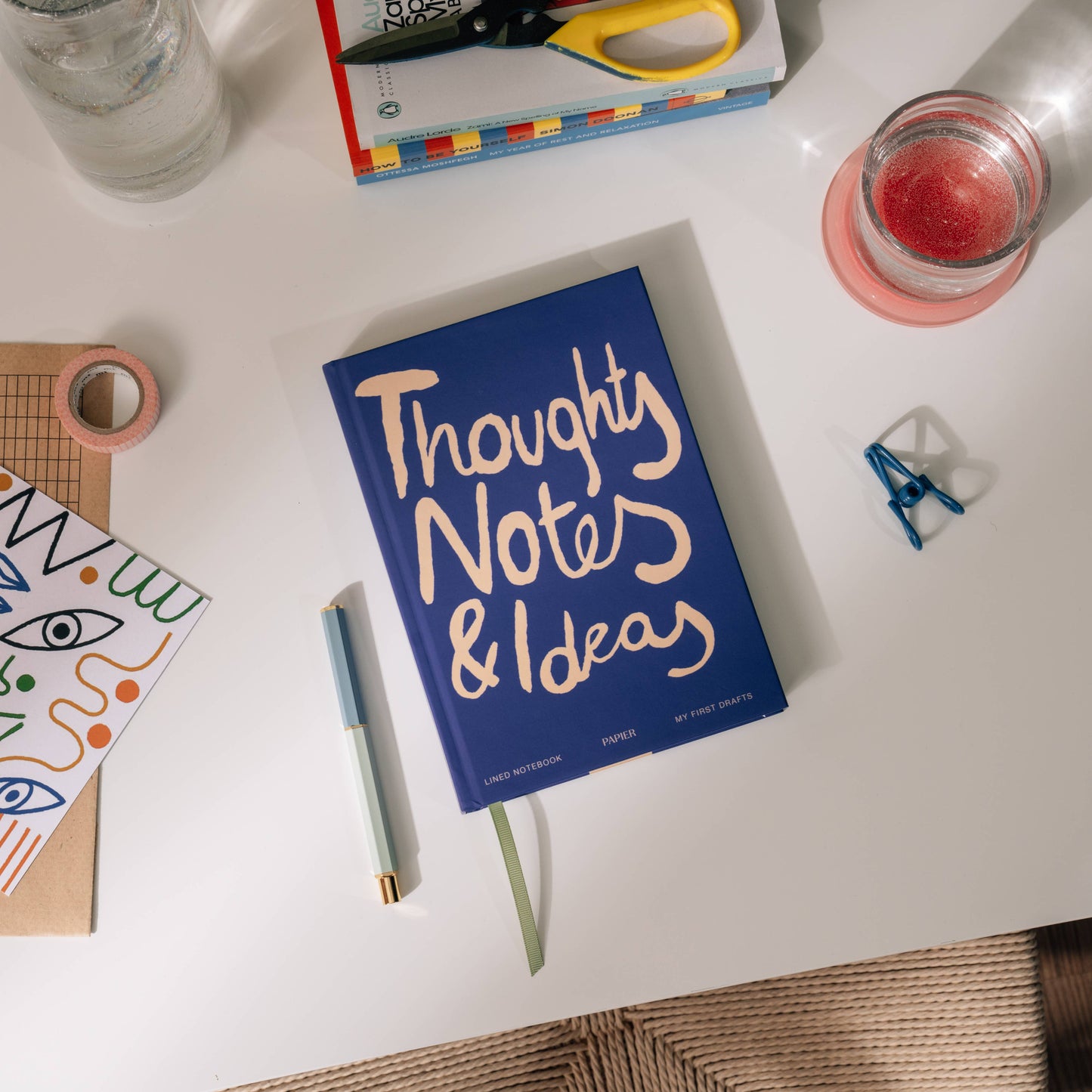 Thoughts & Ideas A5 Hardcover Lined Notebook