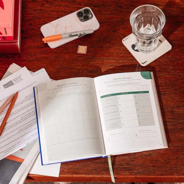 Make It Grow A5 Hardcover Guided Finance Planner