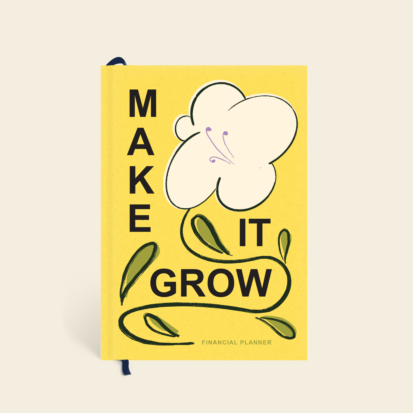Make It Grow A5 Hardcover Guided Finance Planner