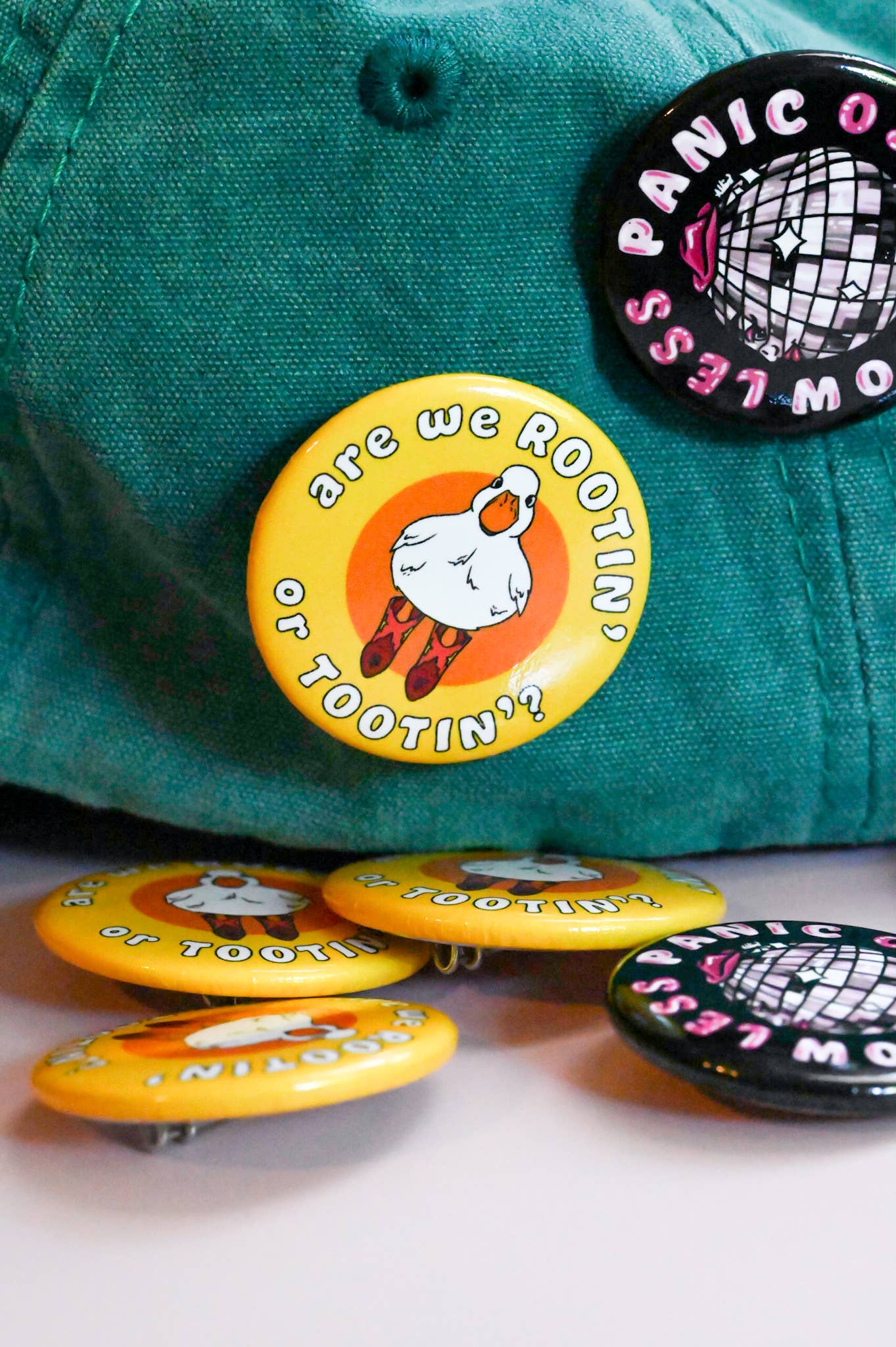 Rootin’ Tootin’ Cowboy Pin Button