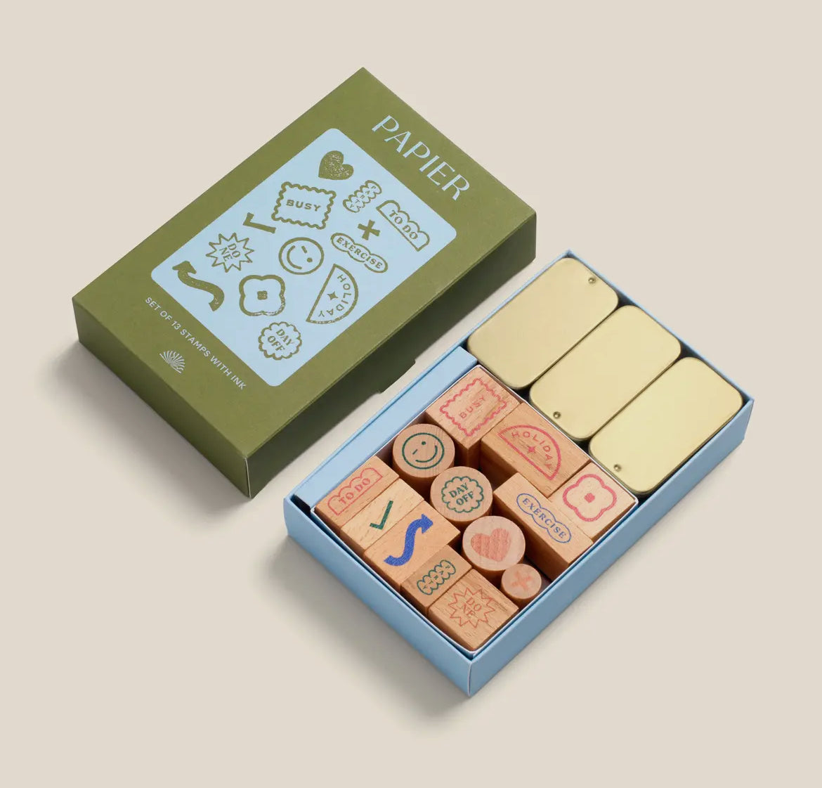 Stamp Set + Ink by Papier