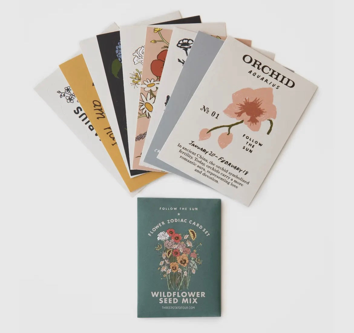 Zodiac Seed + Card Set