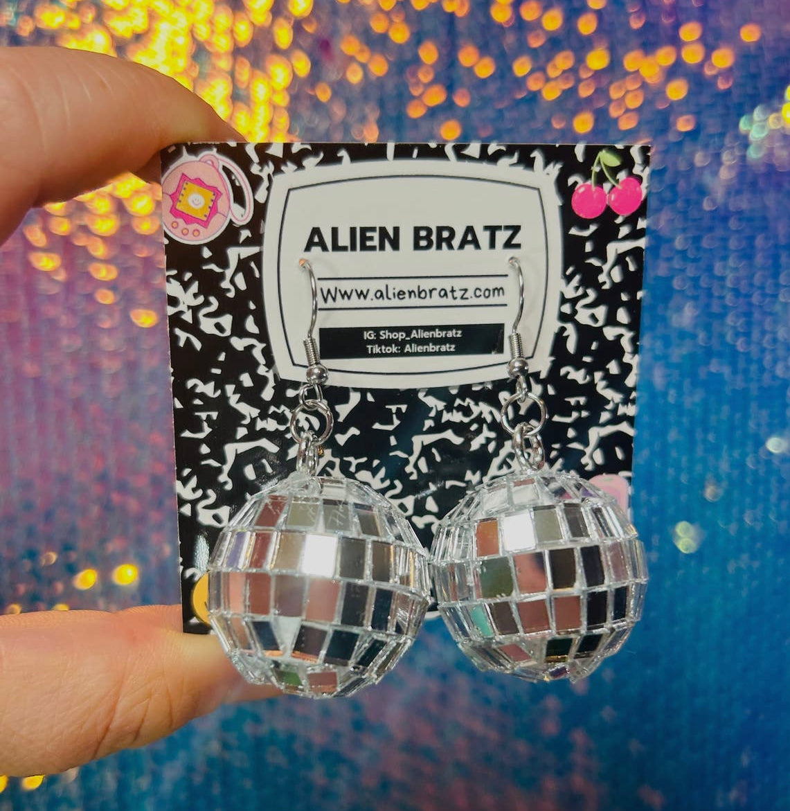 Disco Ball Earrings
