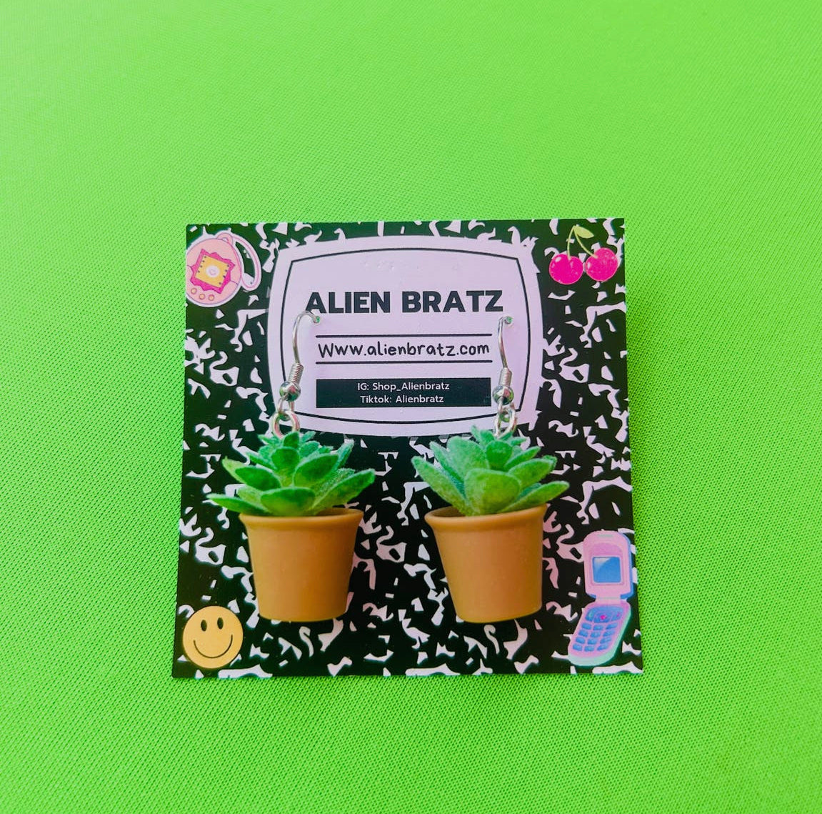 Succulent Earrings