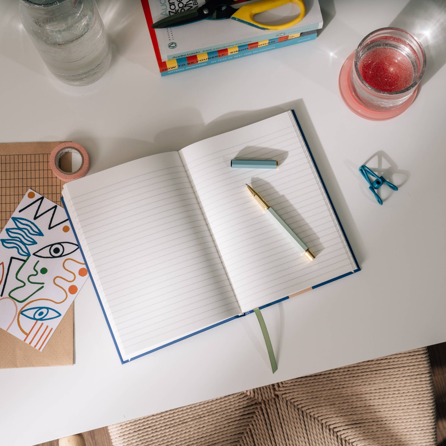 Thoughts & Ideas A5 Hardcover Lined Notebook