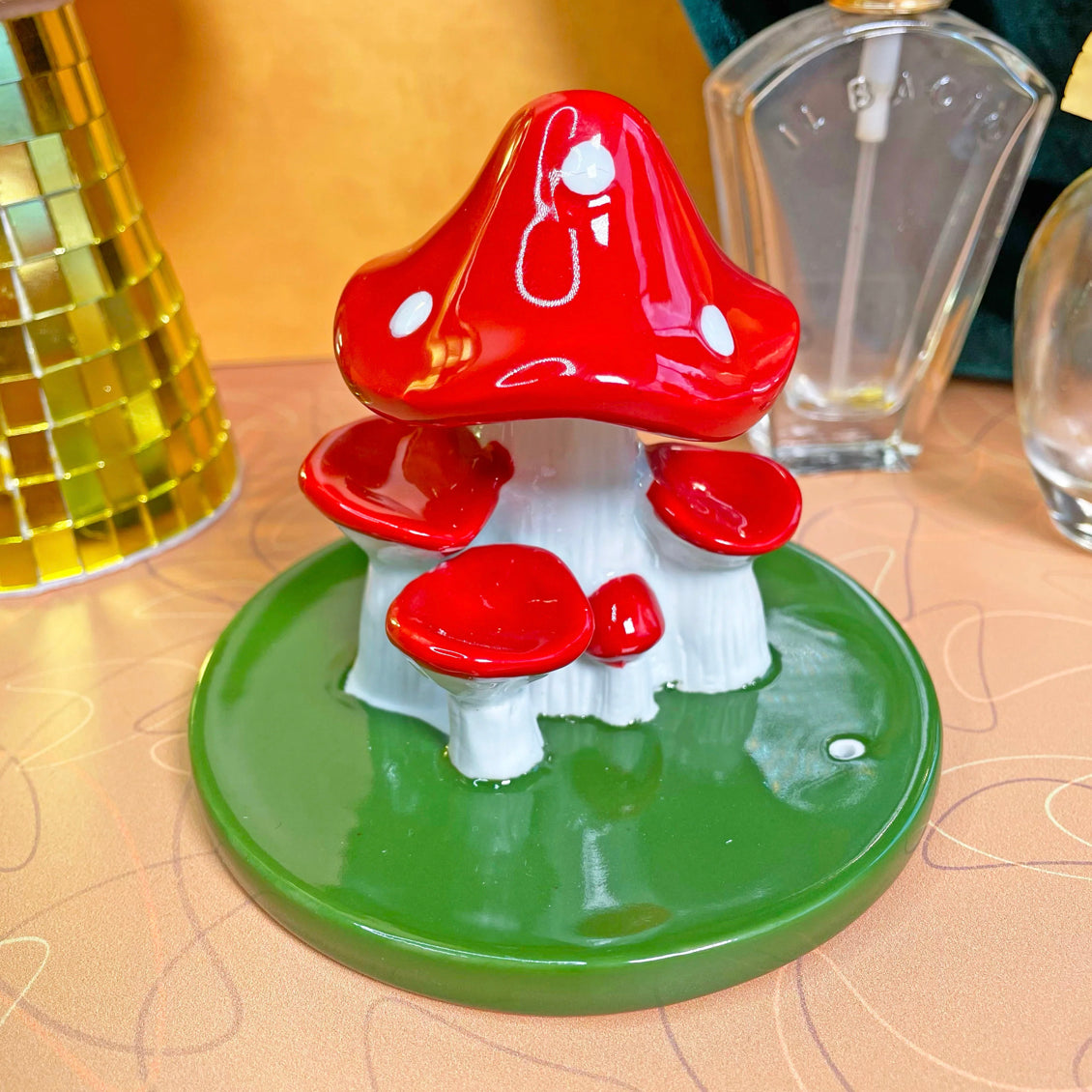 Mushroom Incense Holder