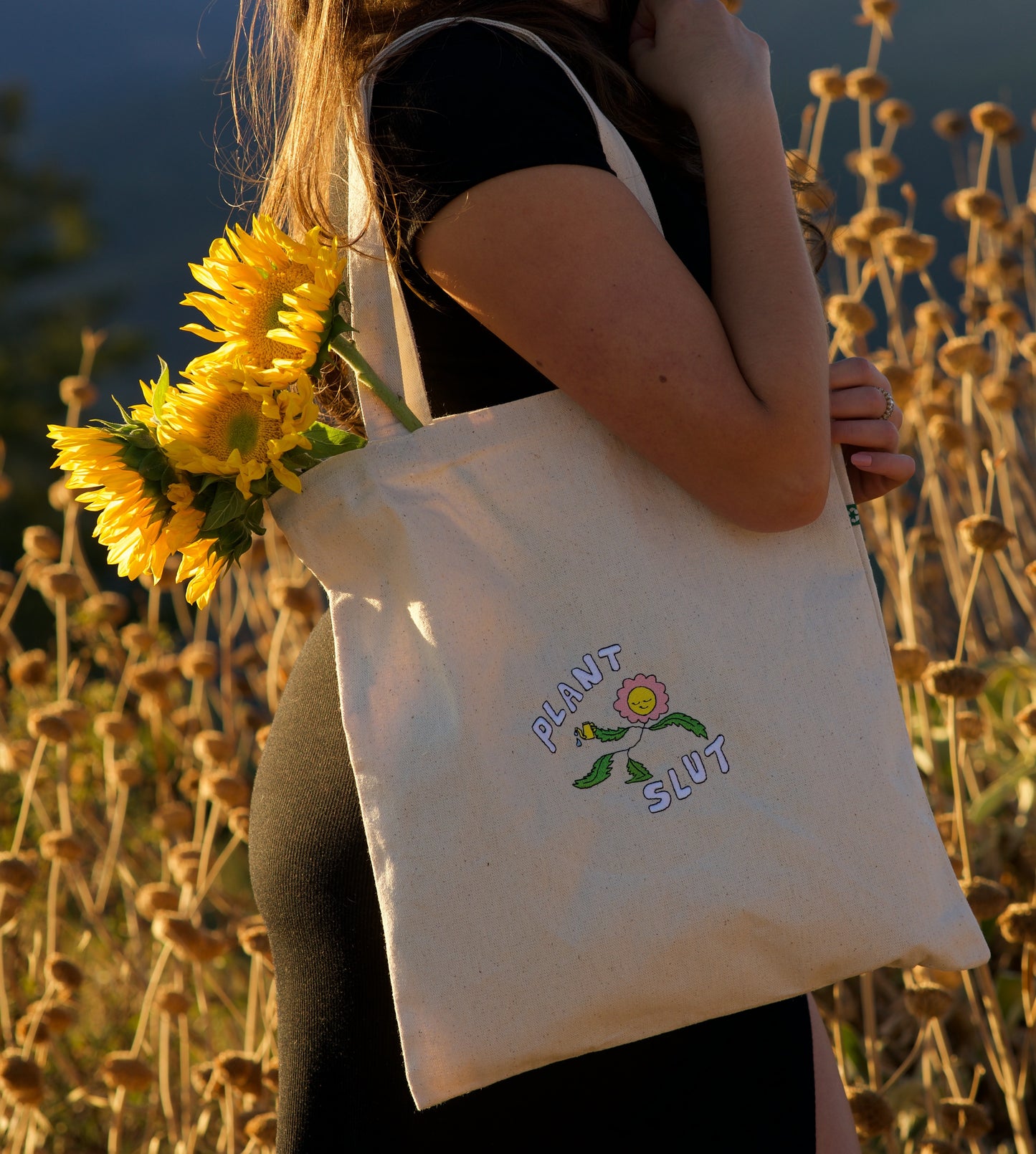 Recycled Plant Slut Tote Bag