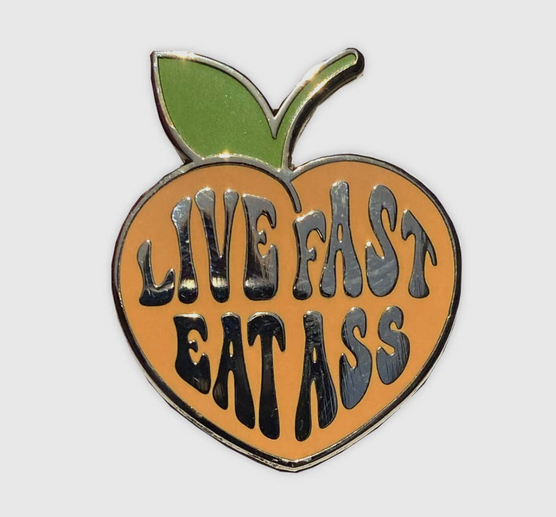 Live Fast Pin